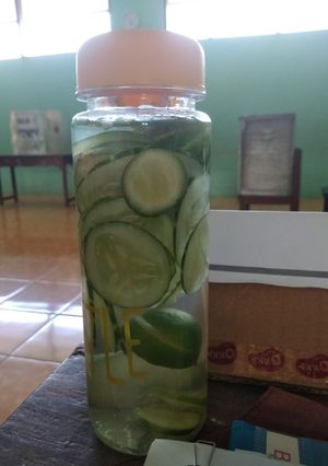 Foto resep Infused water #diet_kenyang