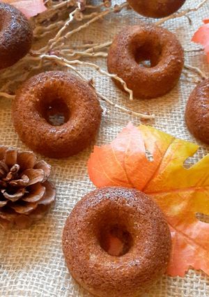 عکسی از دستور دونات کدو حلوایی