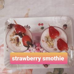 A picture of Strawberry smoothie.