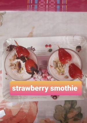 A picture of Strawberry smoothie.