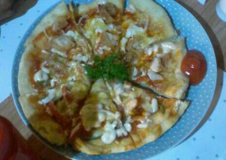 Pizza teflon no oven