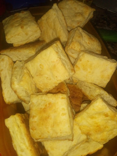 Una foto de Scons de queso rápido y rico !