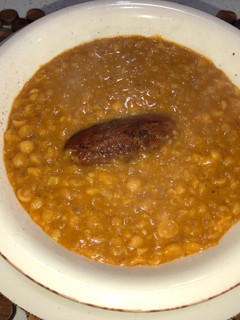 Una foto de Garbanzos con chorizo