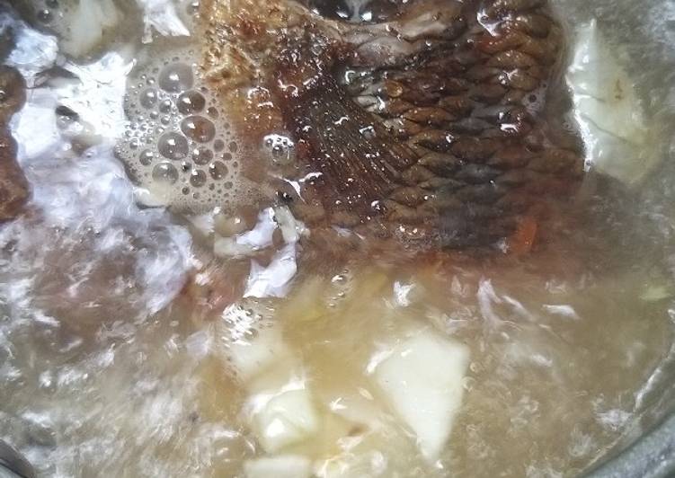 Sup ikan nila pedas