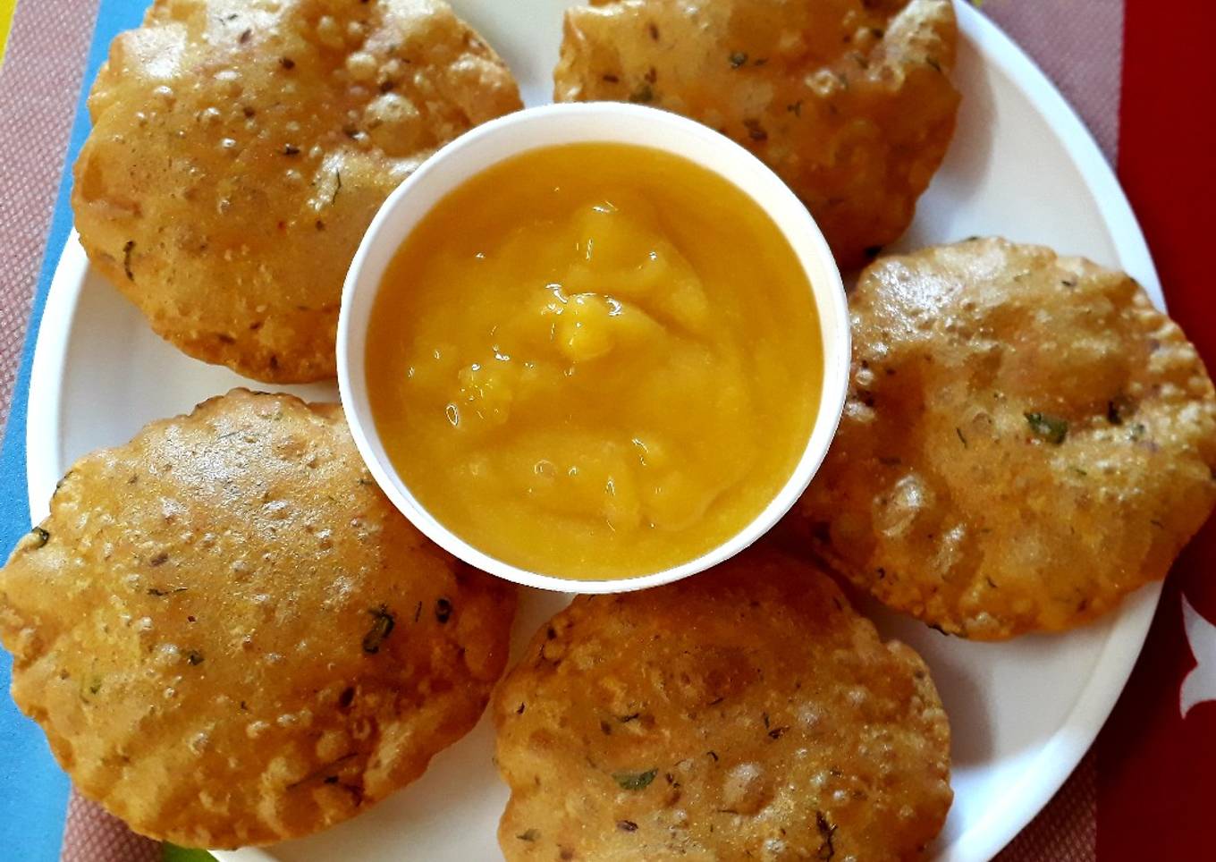 Aloo masala poori