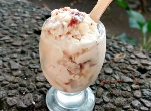 Foto resep Ice Cream 3 bahan, Yogurt, Sirsak dan Kurma