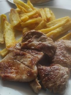 Una foto de Secreto ibérico a la plancha