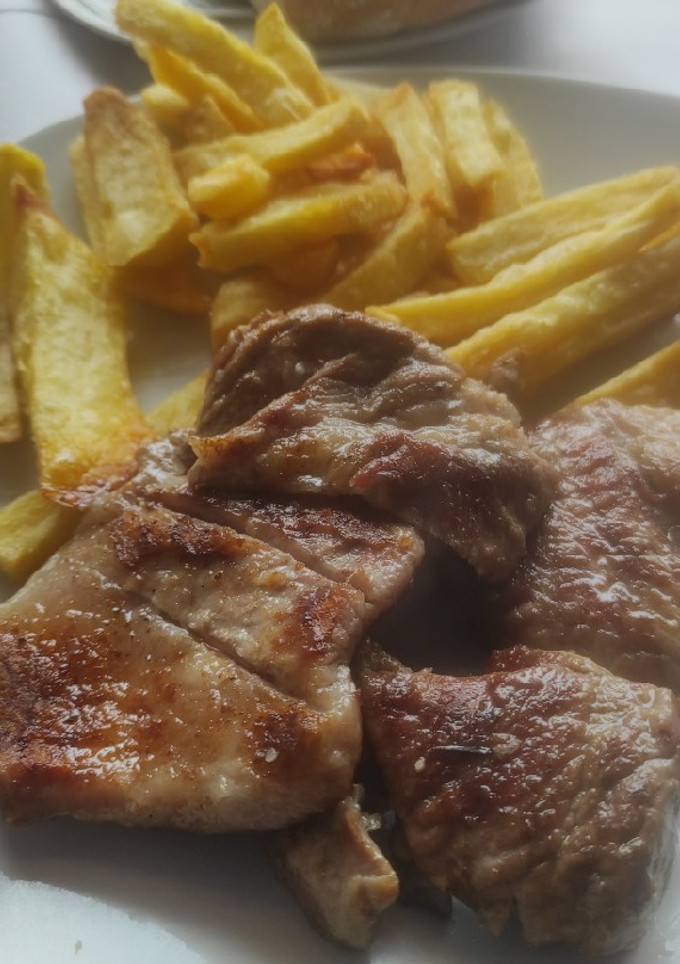 Una foto de Secreto ibérico a la plancha