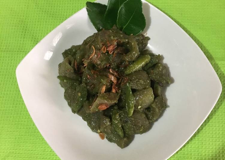 Recipe: Tasty Kikil masak cabai hijau #Ketopad_CP_OlahanKikil