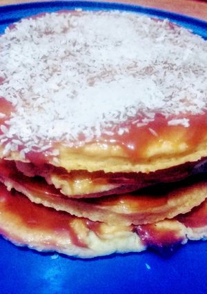 Una foto de Milhojas de harina y crema de leche