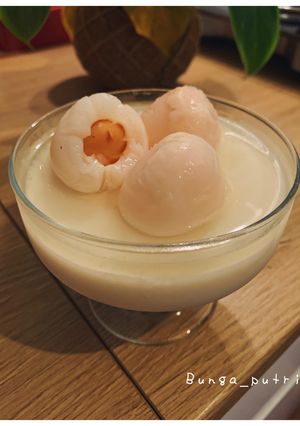 Foto resep Puding tahu leci