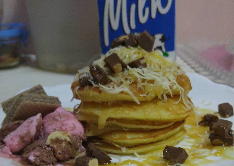 Cara bikin Soft Pancake  Anti Gagal