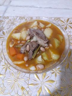 صورة لوصفة لوبيا قريني بالخضر
