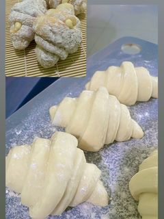 Foto resep Donat Bentuk Croissant