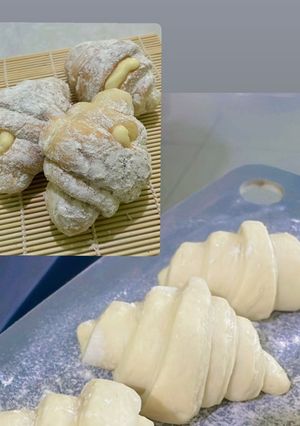 Foto resep Donat Bentuk Croissant