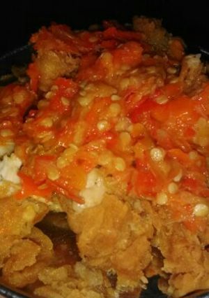 Foto resep Ayam geprek huh hah