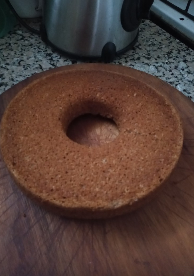 Una foto de Bizcochuelo sin harina y sin azúcar
