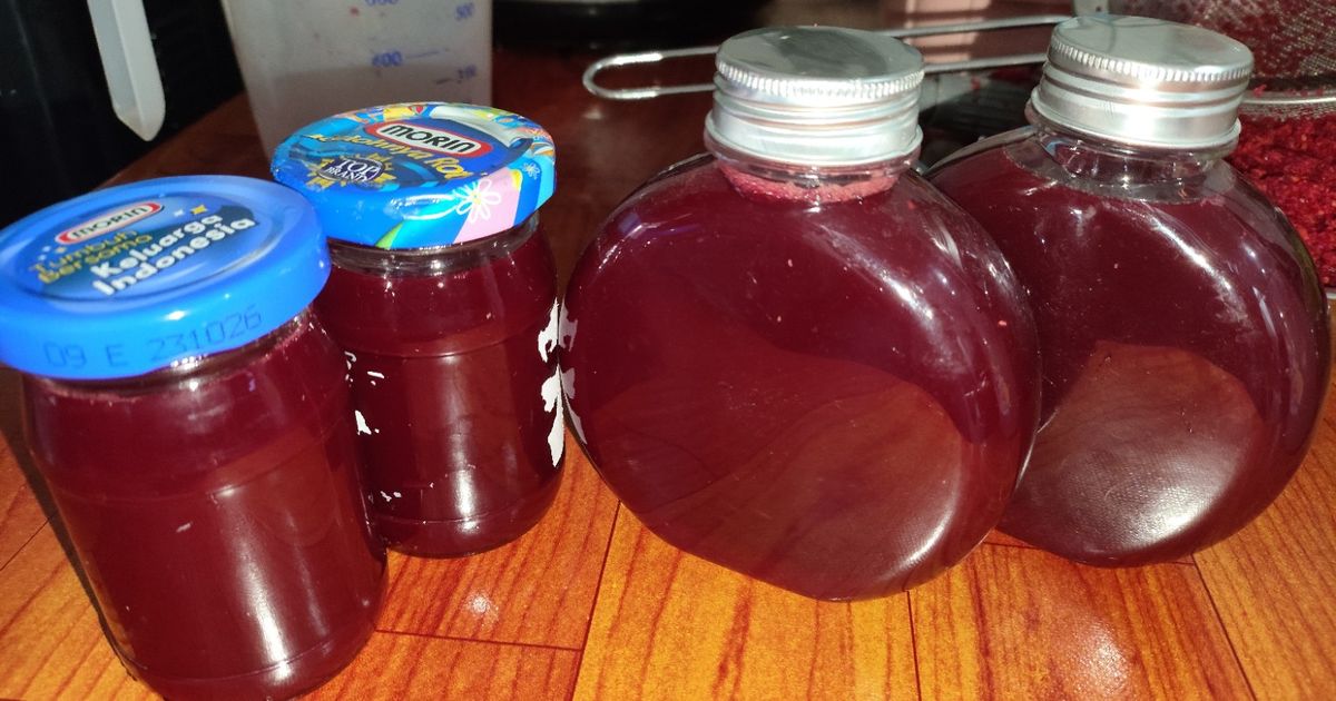 Jus Buah Bit, Apel, dan Wortel