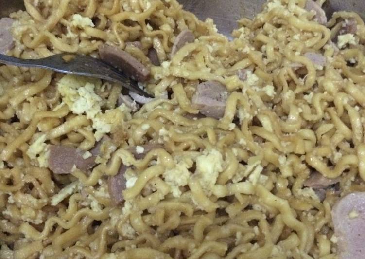 Bagaimana Membuat Mie goreng burung dara, Lezat