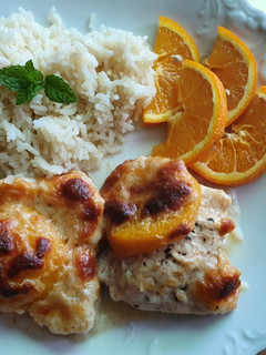 Barackos csirkemell recept fotója