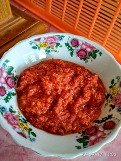 Foto resep Sambel calok (terasi) setann