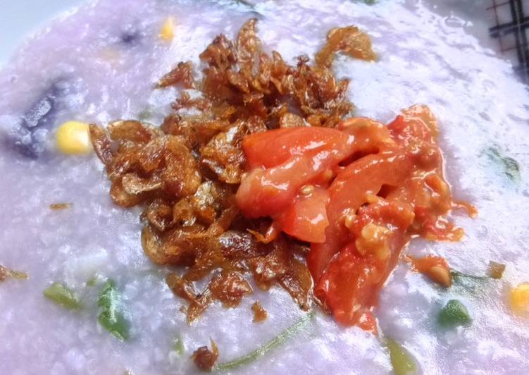 Bubur Menado Ubi Unyu