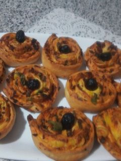 صورة لوصفة بيتزا رولي