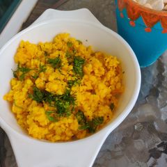 A picture of Sookhi Moong Dal.