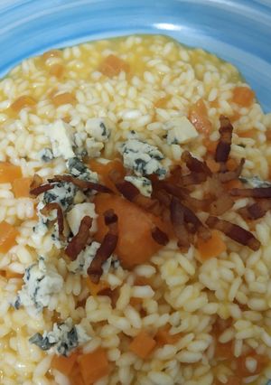 Foto di Risotto con la zucca