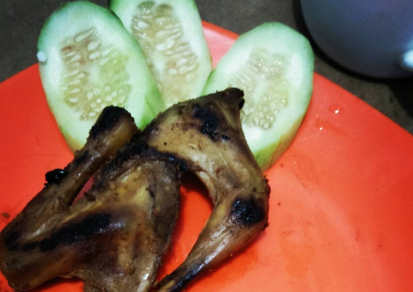 Ayam panggang simple