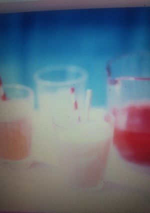 A picture of Rhubarb cordial.