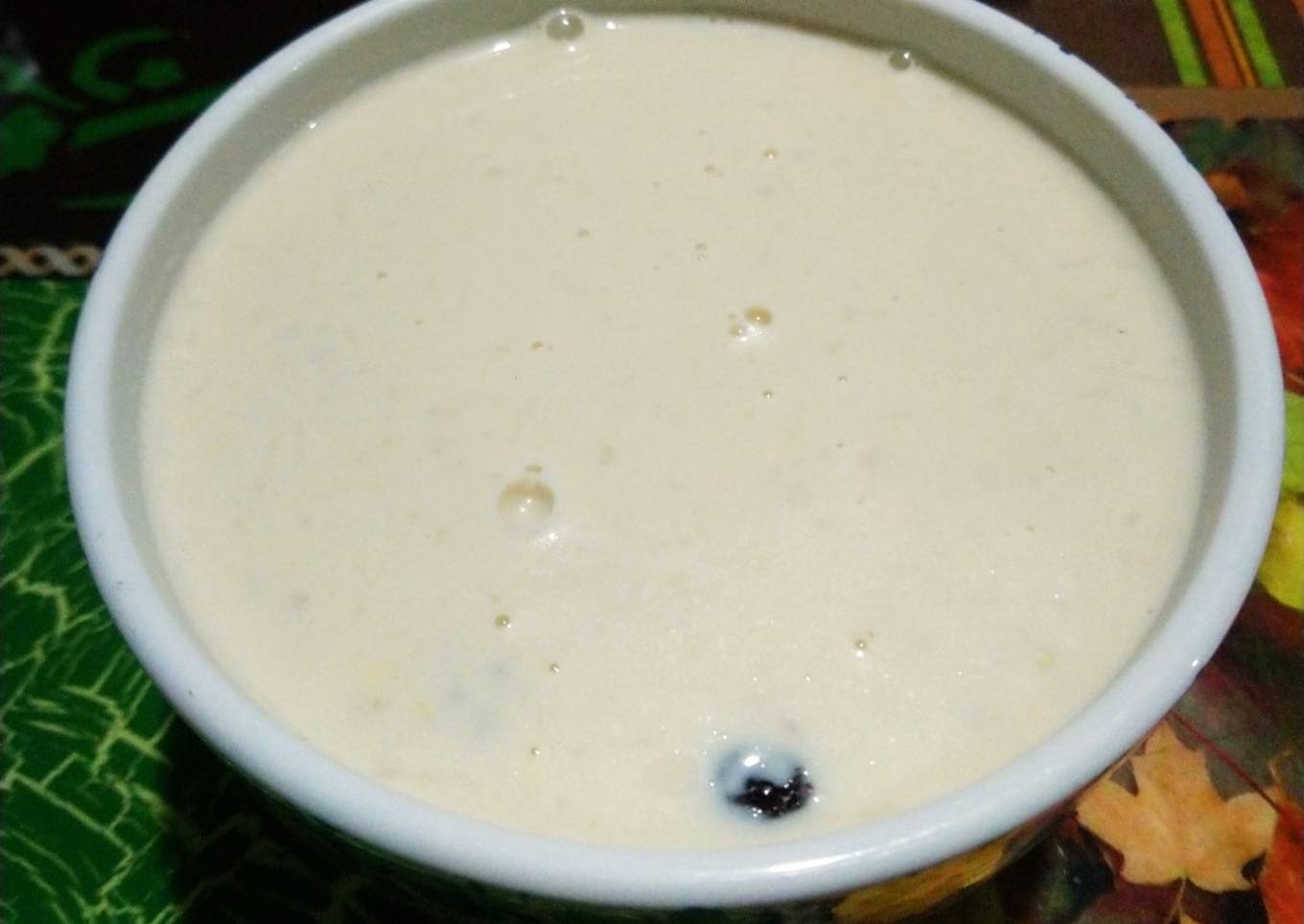 "arroz" de quinua con leche