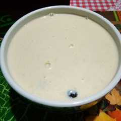 Una foto de "arroz" de quinua con leche
