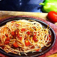 A picture of Simple spaghetti.