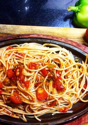 A picture of Simple spaghetti.