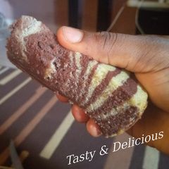 A picture of Simple Zebra Cake.