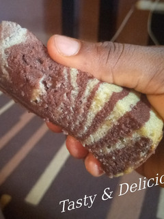 A picture of Simple Zebra Cake.