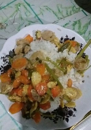 Foto resep Capcay pedas