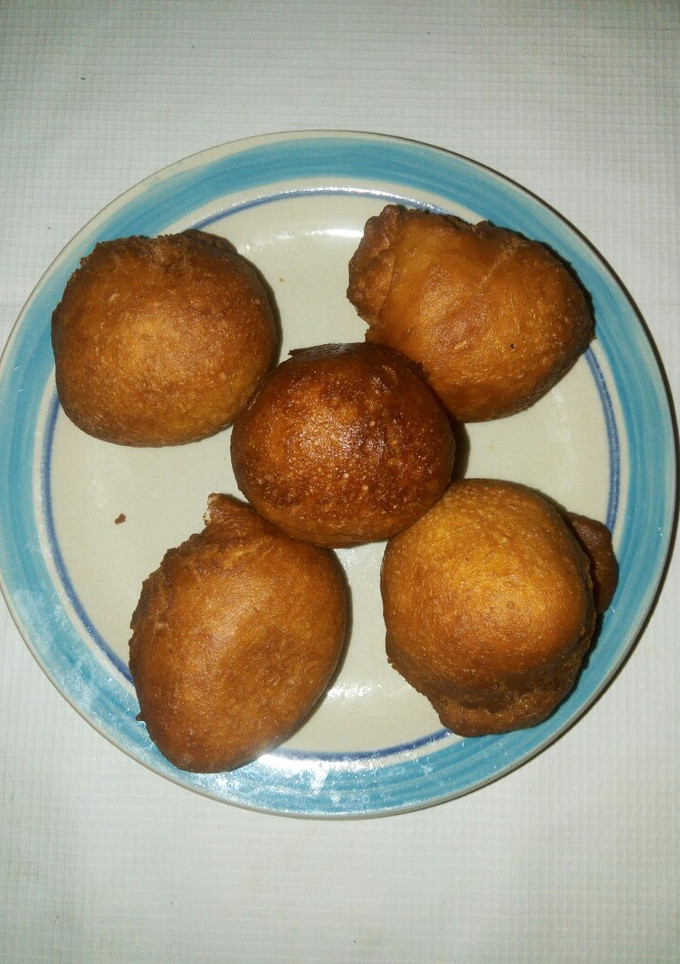 A picture of My first try @ puff puff.
