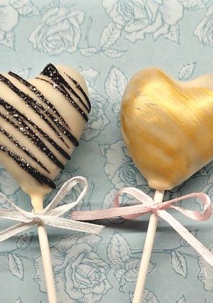 Φωτογραφία της συνταγής Valentine's cake pops 💓