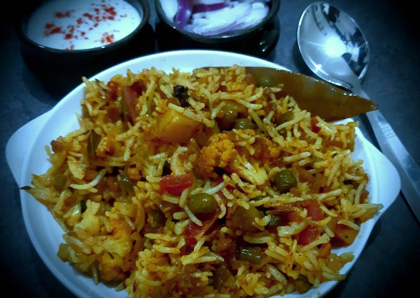 Instant biryani