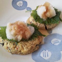 A picture of Tofu Hamburger.