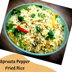 A picture of Sprouts Pepper Fried Rice.
