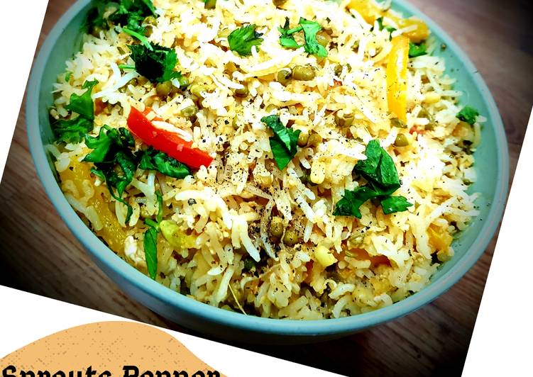 Recipe of Favorite Sprouts Pepper Fried Rice