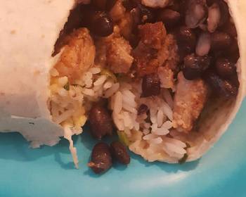 Without Fail Serving Recipe Rip off Chicken Chipotle burrito Delicious Simple