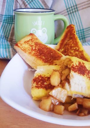 Foto resep Apple Pie stuffed French Toast