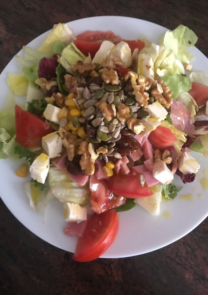 Una foto de Ensalada diferente