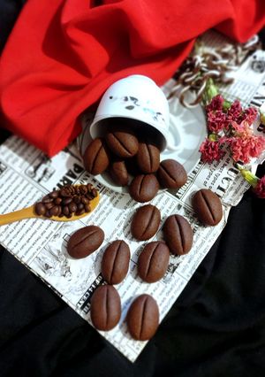 عکسی از دستور کوکی دانه قهوه solmaz