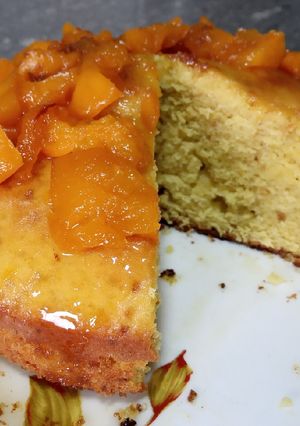 Una foto de Torta de Durazno