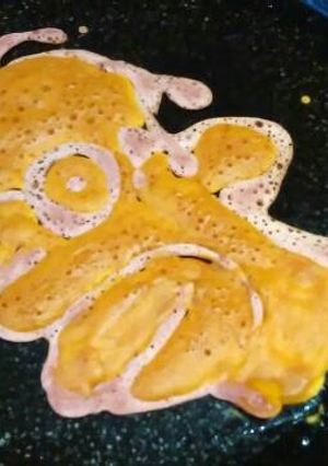 Una foto de Pancakes de Homero Simpson